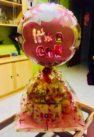 Tarta de pañales bajo pedido