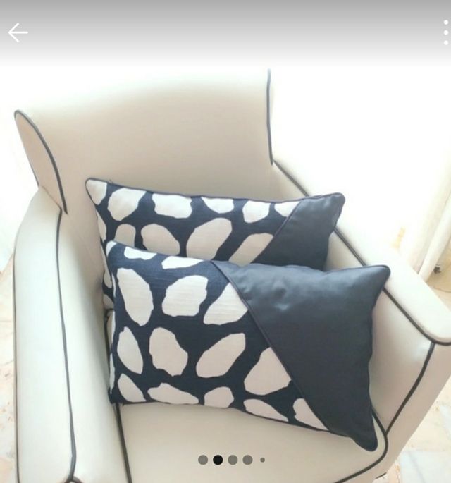 2 cuscini decorativi arredo 30 x 50 cm