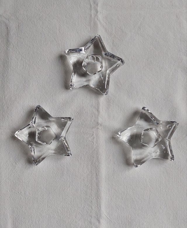 Portacandele a forma di stella