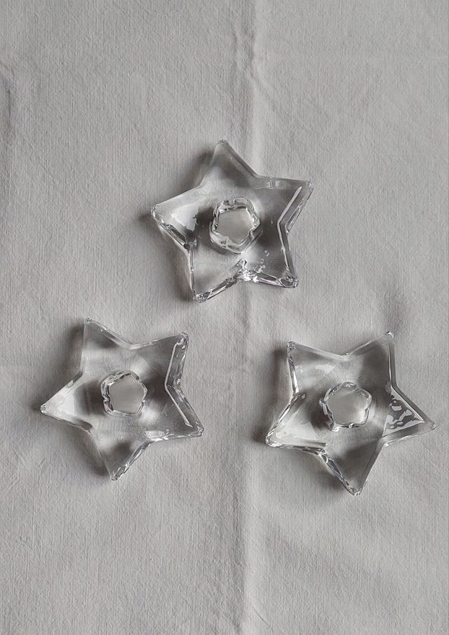 Portacandele a forma di stella