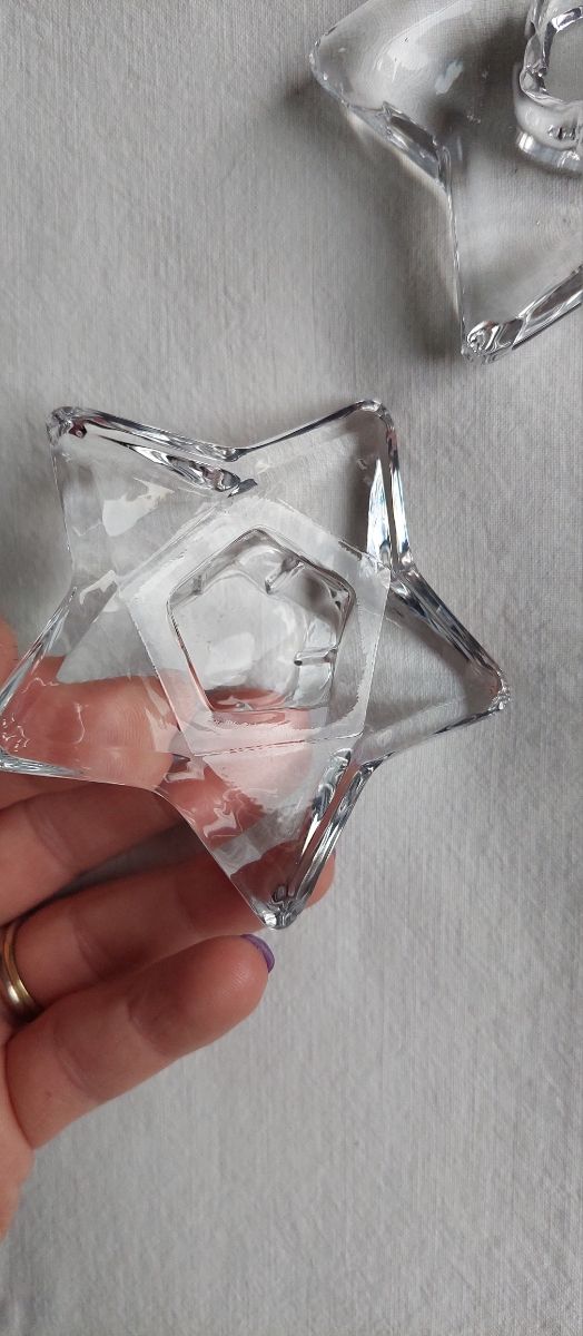 Portacandele a forma di stella