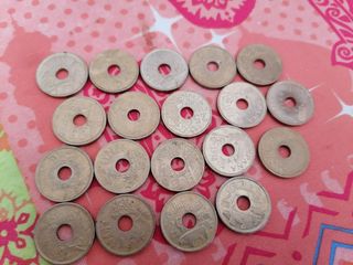 monedas 25 pesetas 