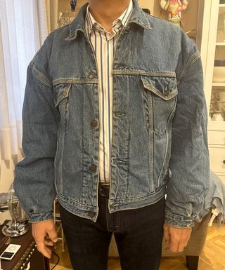 chaqueta vaquera reversible Levi's vintage unisex