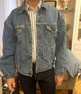 chaqueta vaquera reversible Levi's vintage unisex
