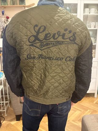 chaqueta vaquera reversible Levi's vintage unisex