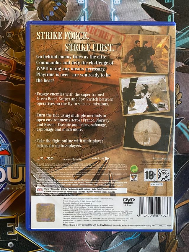 Commandos Strike Force Ps2 (italiano)