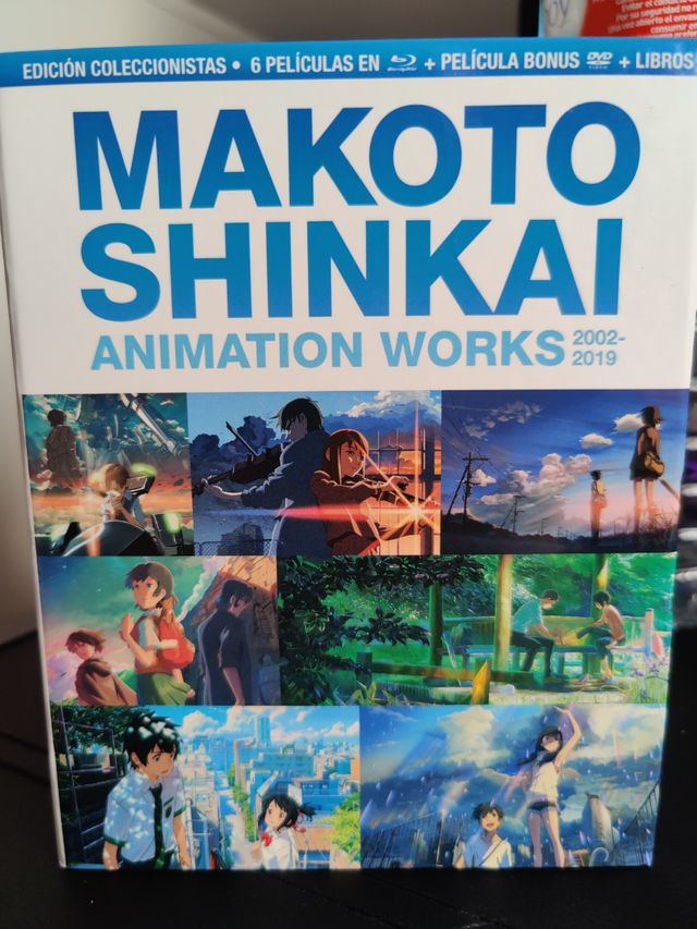 Películas makoto shinkai Blu-ray