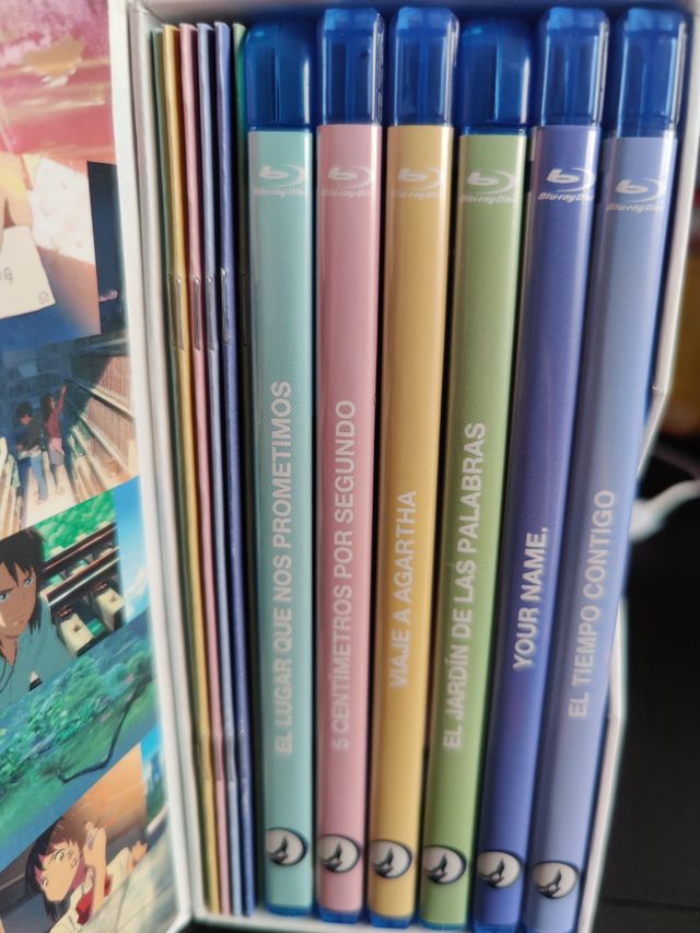 Películas makoto shinkai Blu-ray