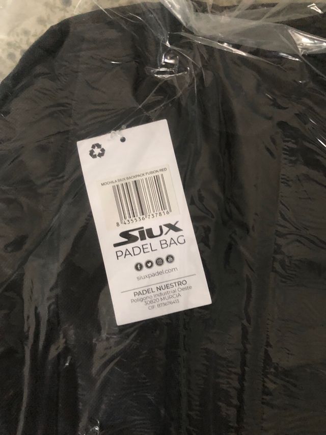 Siux Mochila pádel fusión red