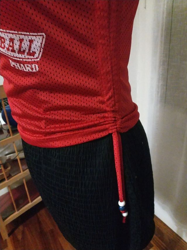 Maglietta monospalla Denim