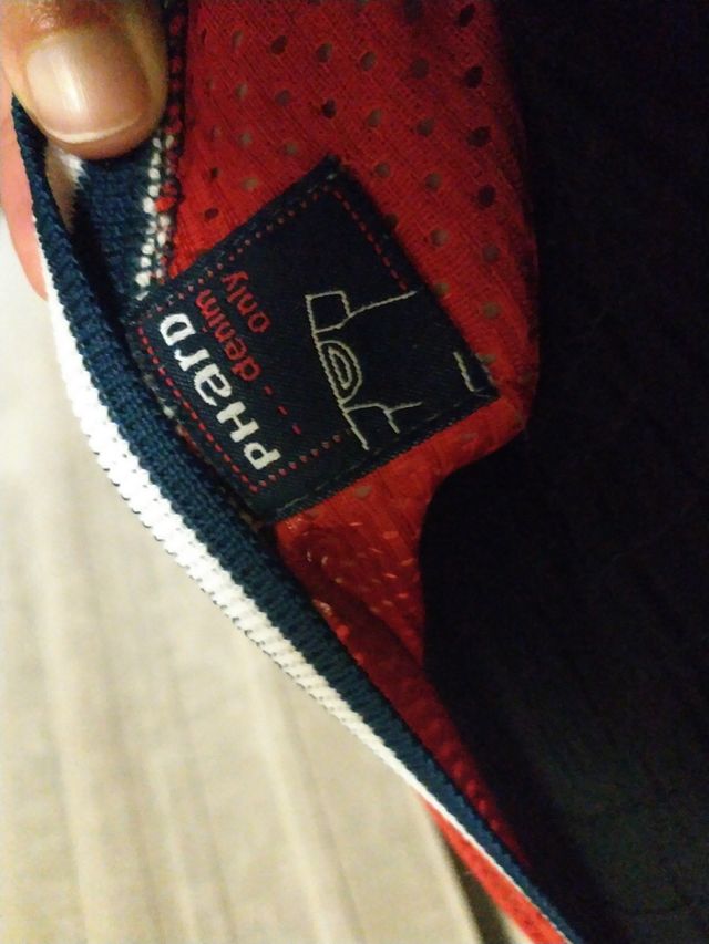 Maglietta monospalla Denim