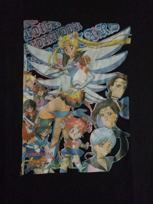 Maglietta con stampa Sailor Moon taglia L