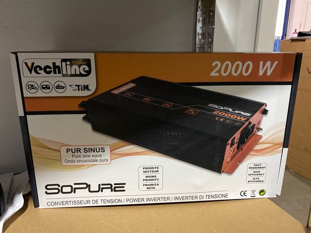 Inversor de corriente onda pura Vechline 2000w