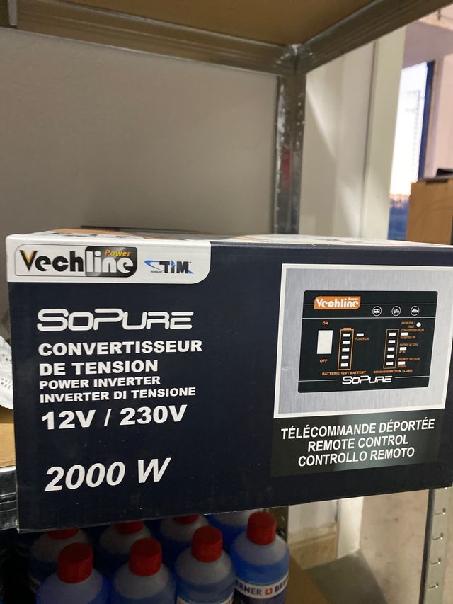 Inversor de corriente onda pura Vechline 2000w