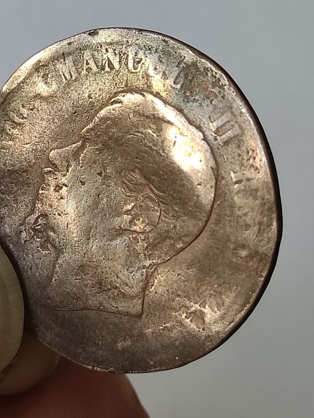 10 céntimos Victtorio Emanuel II de Italia