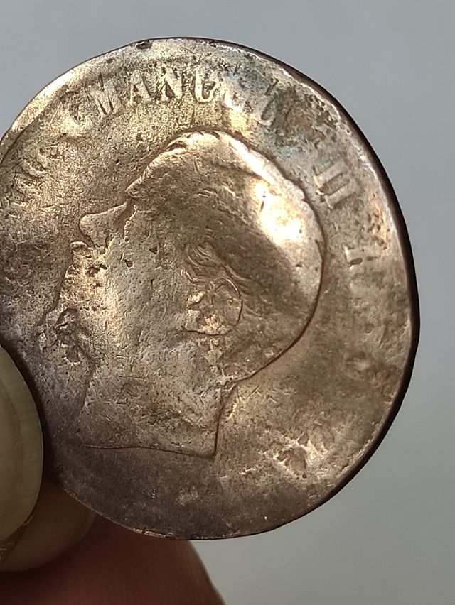 10 céntimos Victtorio Emanuel II de Italia