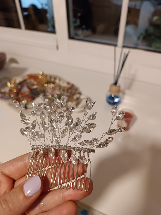 Broche pelo para NOVIA o invitada