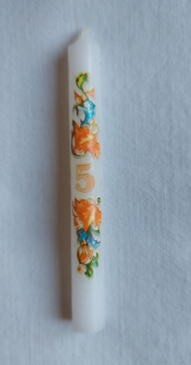 Set 12 candeline con supporto