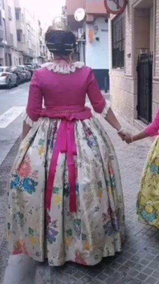 Traje fallera 