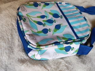 BOLSO BANDOLERA ESTAMPADO/RAYAS PAOLA DOMINGUIN