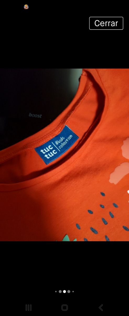 camiseta niña 7 años de Tuc Tuc