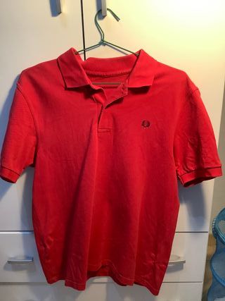 Polo Fred Perry Rojo talla L