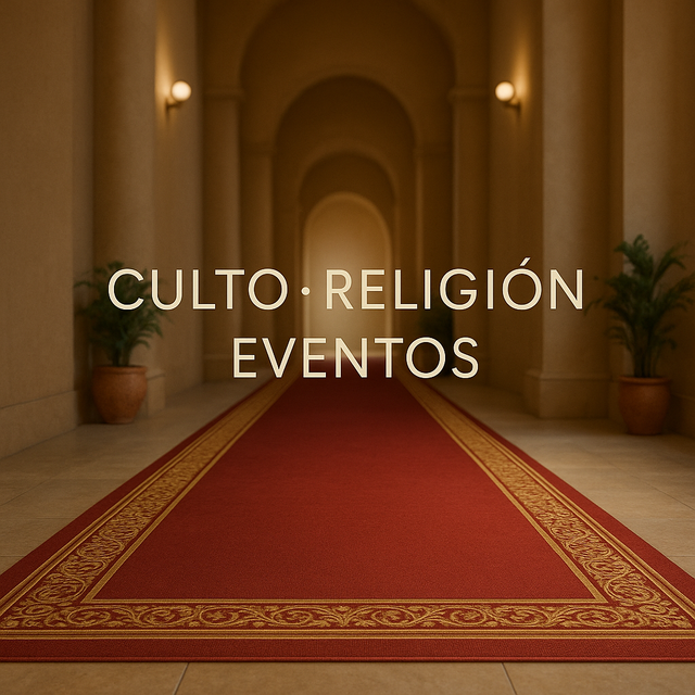 Tappeto rosso liscio di qualità superiore su misura