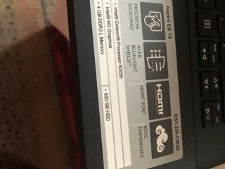 Nootbook aspire acer