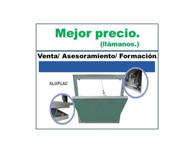 Trampillas de pladur para techo o pared.