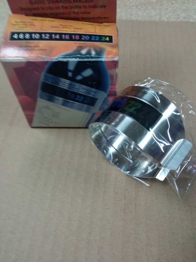 termómetro abrazadera 