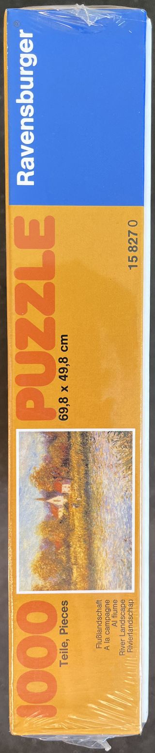 Puzzle 1000 Ravensburger - Leuers, Al fiume