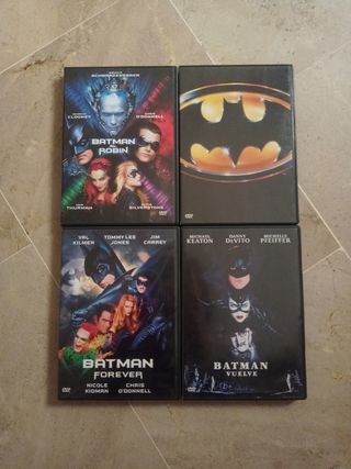 Lote películas DVD Batman