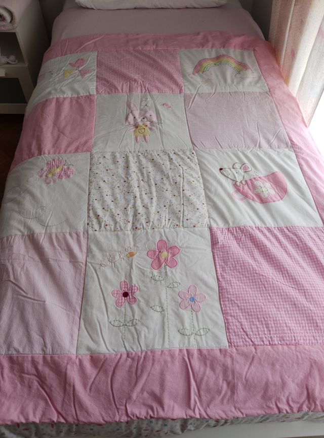 Edredón cuna + 2 juegos protectores