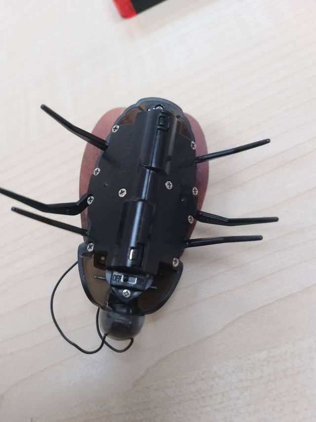 Escarabajo radio control fluorescente i-Robot