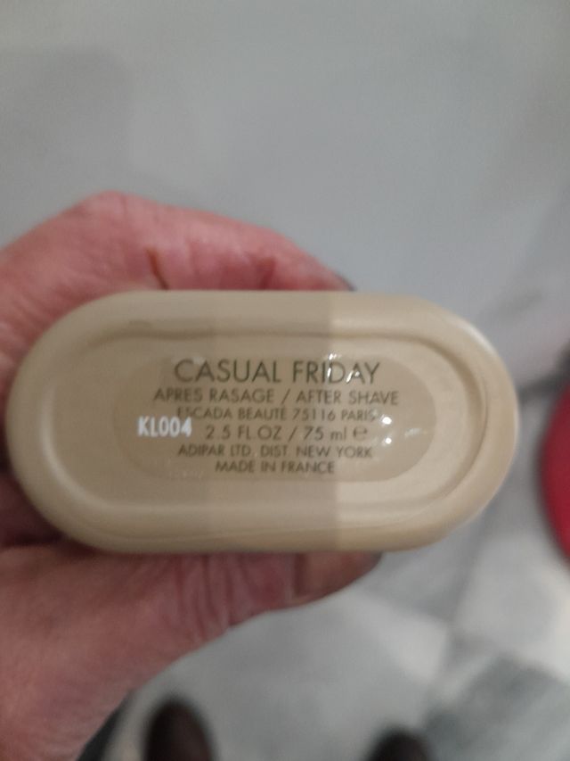 Escada homme after shave 75ml