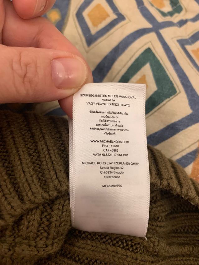 Jersey Michael Kors t. L, muy buen estado