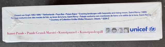 Puzzle 1000 Unicef -  Van Gogh, Saint Remy