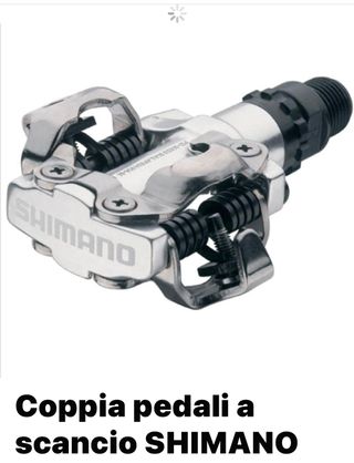 Coppia pedali a sgancio rapido della shimano