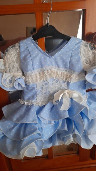 Traje de gitana talla 2 