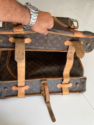 Maleta y porta trajes louis Vuitton