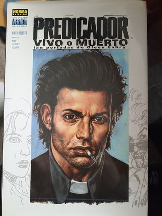 PREDICADOR: VIVO O MUERTO. Portadas de Glenn Fabry