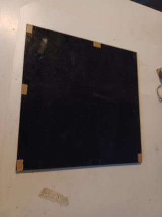 planchas de cristal negro