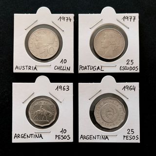 Monedas varias