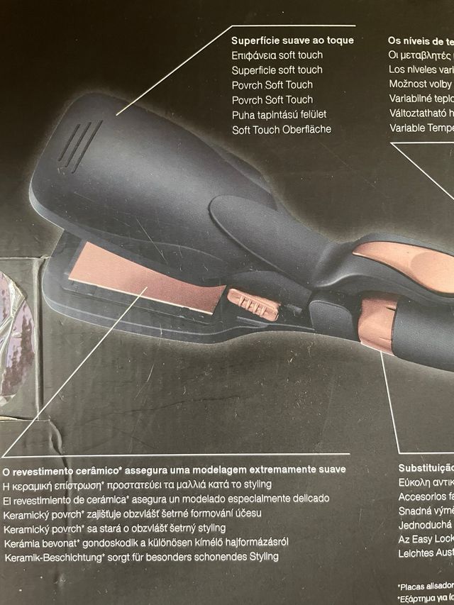 Cono arricciacapelli e arricciacapelli multifunzionale