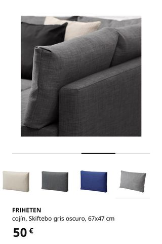  Respaldo sofá Friheten de Ikea