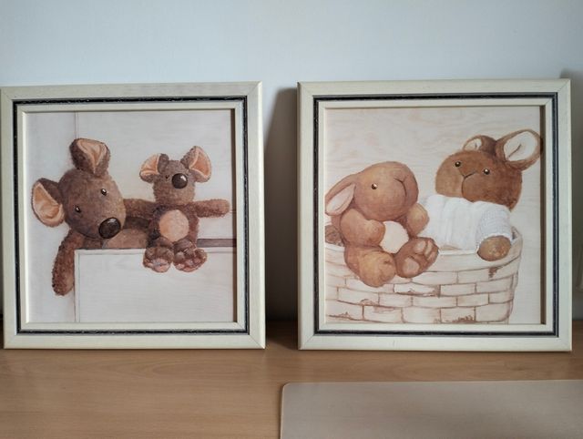 CUADROS PARA HABITACION BEBE