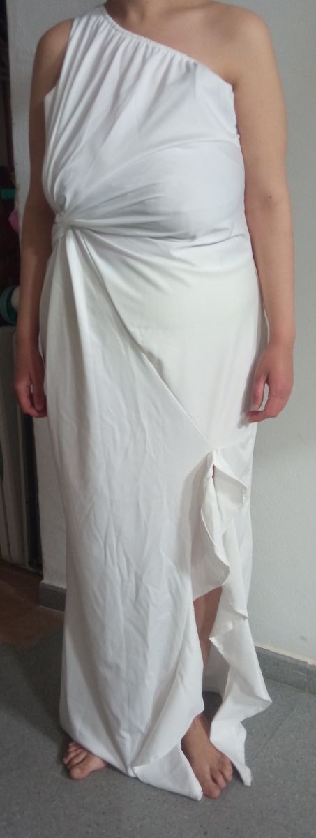 Vestido blanco mujer