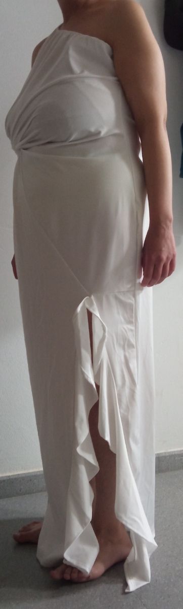 Vestido blanco mujer