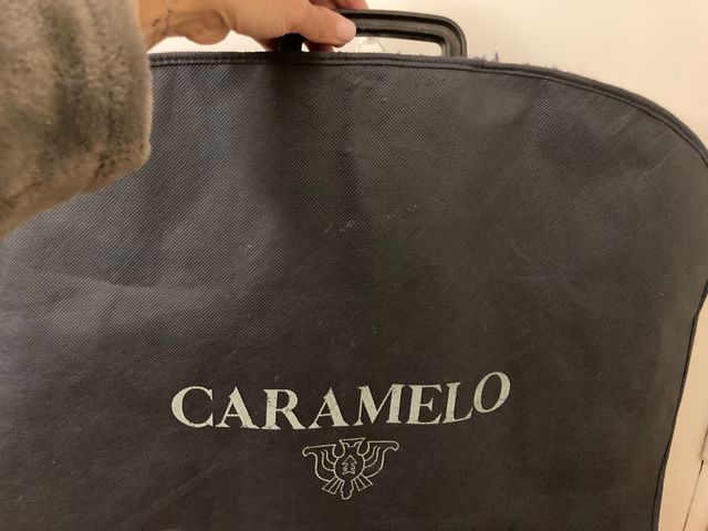 Bolsa porta traje CARAMELO
