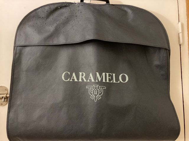 Bolsa porta traje CARAMELO